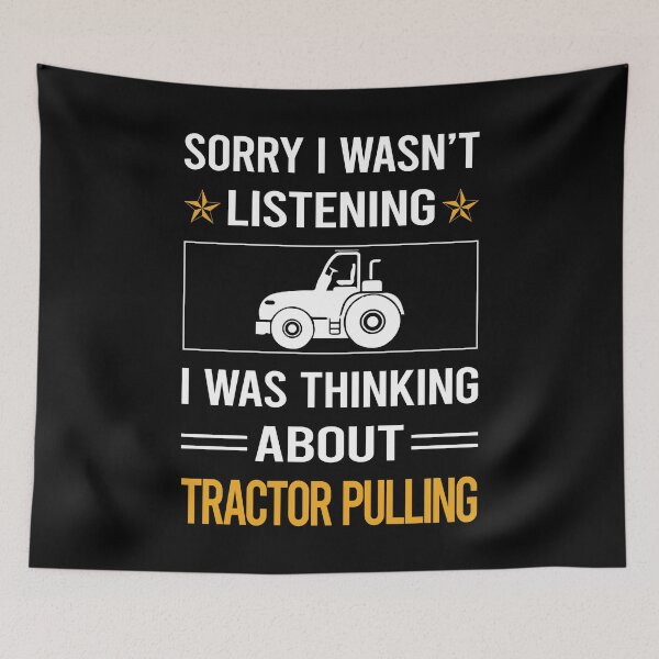 Item preview, Funny Listening Tractor Pulling designed and sold by jiggleterrified.