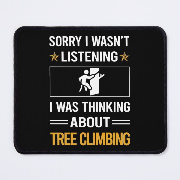 Item preview, Funny Listening Tree Climbing Climber designed and sold by jiggleterrified.