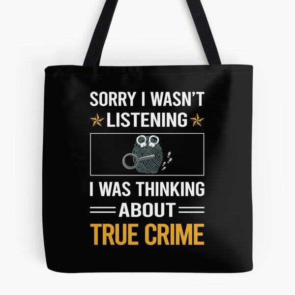 Item preview, Funny Listening True Crime designed and sold by jiggleterrified.