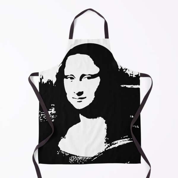 Item preview, Abstract Mona Lisa - BW1 designed and sold by BlackLineWhite.
