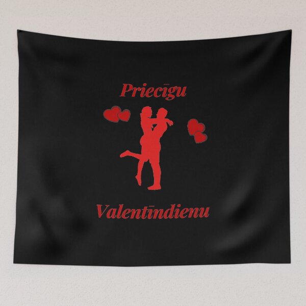Item preview, Priecīgu valentīndienu latviski latviešu valoda designed and sold by LukjanovArt.