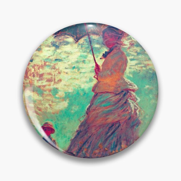 Item preview, Claude Monet - The Walk Woman With A Parasol - Saturation designed and sold by artwithrod.