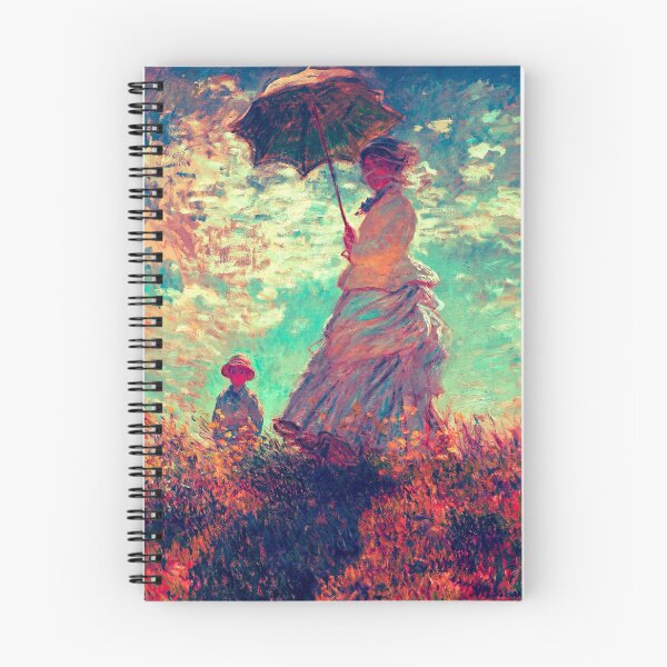 Item preview, Claude Monet - The Walk Woman With A Parasol - Saturation designed and sold by artwithrod.