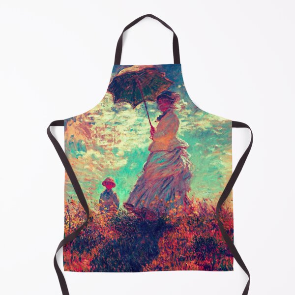 Item preview, Claude Monet - The Walk Woman With A Parasol - Saturation designed and sold by artwithrod.