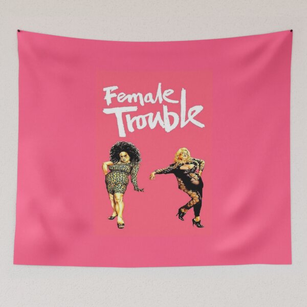 Item preview, Female Trouble by John Waters Movie Poster designed and sold by EinsamerBaum.