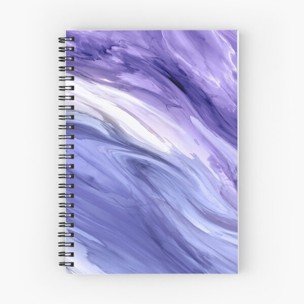 Item preview, Very Peri Watercolor Flow Abstract designed and sold by k9printart.