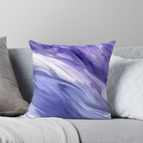 Item preview, Very Peri Watercolor Flow Abstract designed and sold by k9printart.