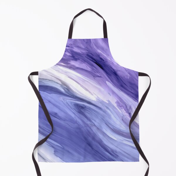 Item preview, Very Peri Watercolor Flow Abstract designed and sold by k9printart.