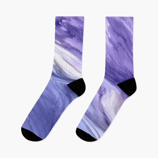 Item preview, Very Peri Watercolor Flow Abstract designed and sold by k9printart.