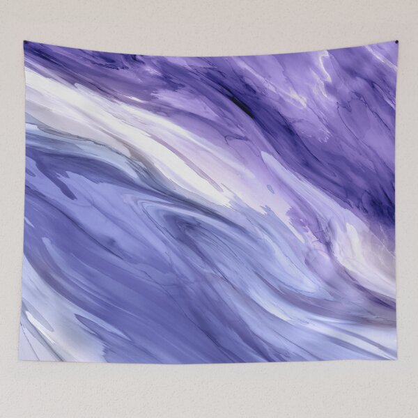 Artikelvorschau, Sehr Peri Aquarell Flow Abstract entworfen und verkauft von k9printart.