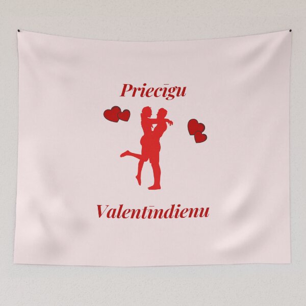 Item preview, Priecīgu valentīndienu latviski latviešu valoda designed and sold by LukjanovArt.