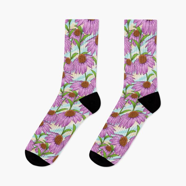 Item preview, Coneflower Pattern designed and sold by Ayesha Saleem.