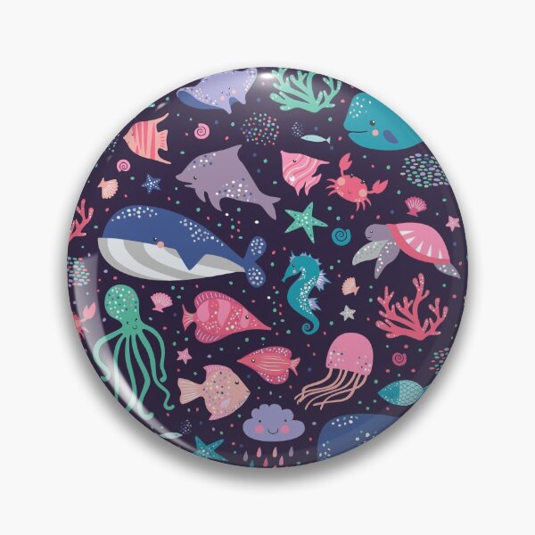 Item preview, Sea Life Pattern designed and sold by AnimalColors.