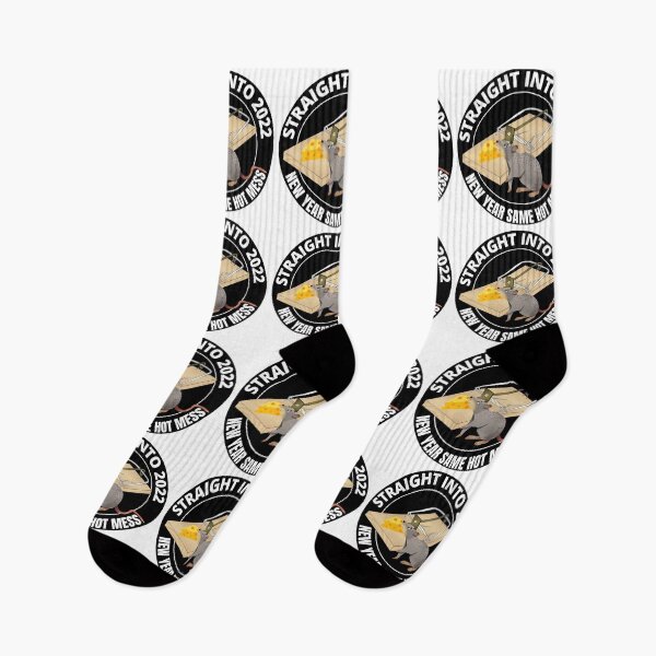 Item preview, Funny Straight Into 2022 New Year Same Hot Mess designed and sold by RGRamsey.