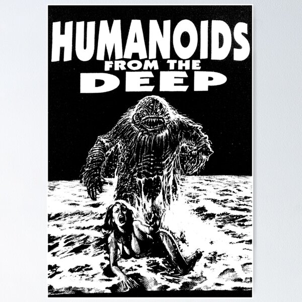 Item preview, Humanoids from the Deep Movie Poster designed and sold by EinsamerBaum.
