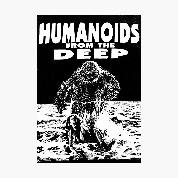 Item preview, Humanoids from the Deep Movie Poster designed and sold by EinsamerBaum.