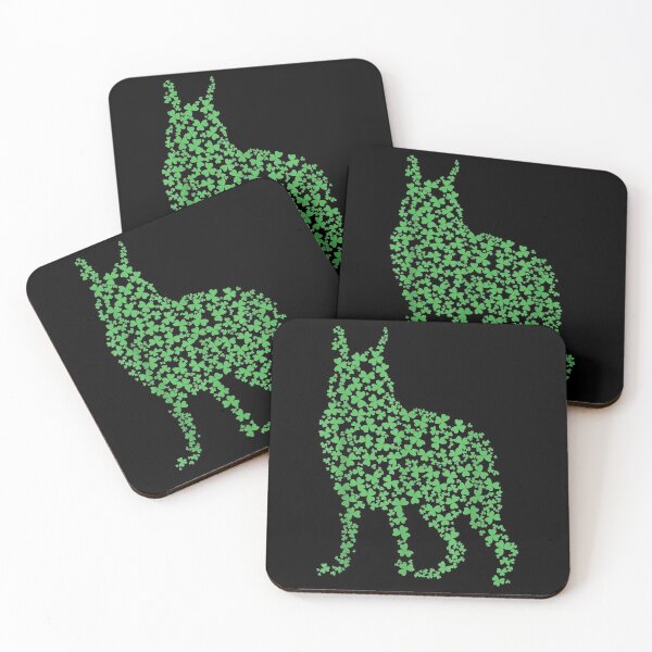 Item preview, Dog Leprechaun Irish Clover St Patrick's Day Green Shamrock designed and sold by Shelyapinglasha.