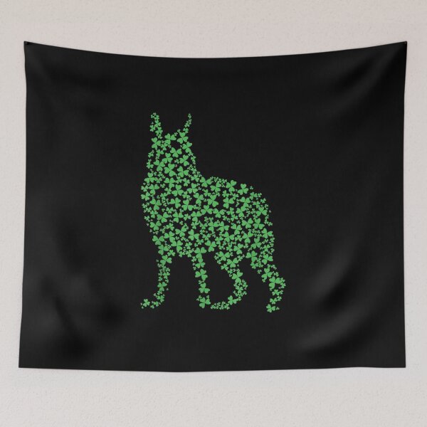 Item preview, Dog Leprechaun Irish Clover St Patrick's Day Green Shamrock designed and sold by Shelyapinglasha.