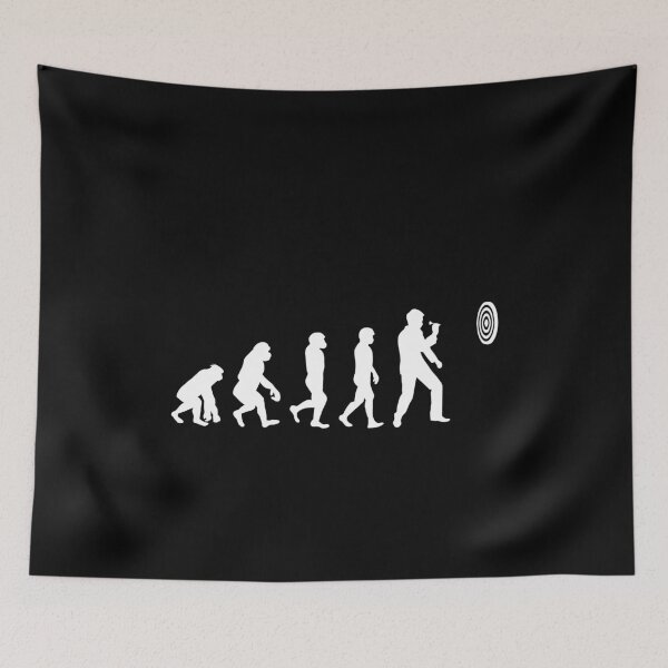 Item preview, Darts Players Bullseye Shooting Sport Evolution designed and sold by CuteDesigns1.