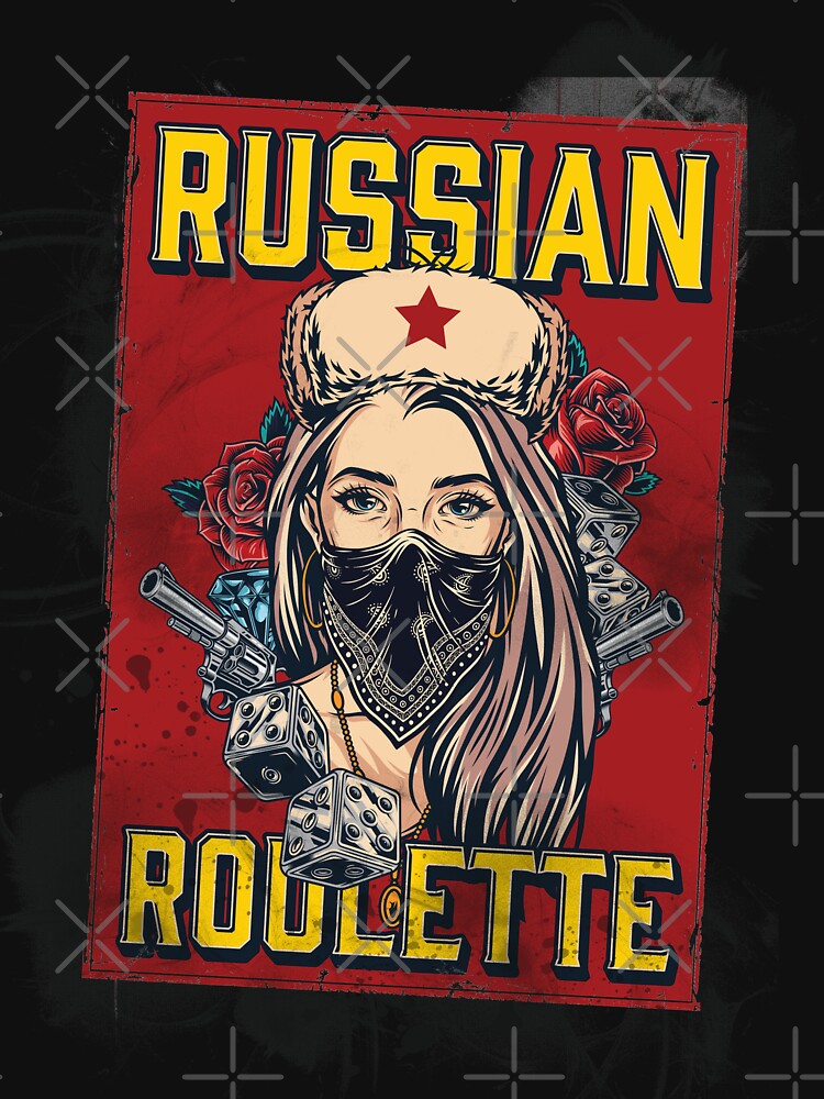 Vintage Accept Russian Roulette T-Shirt