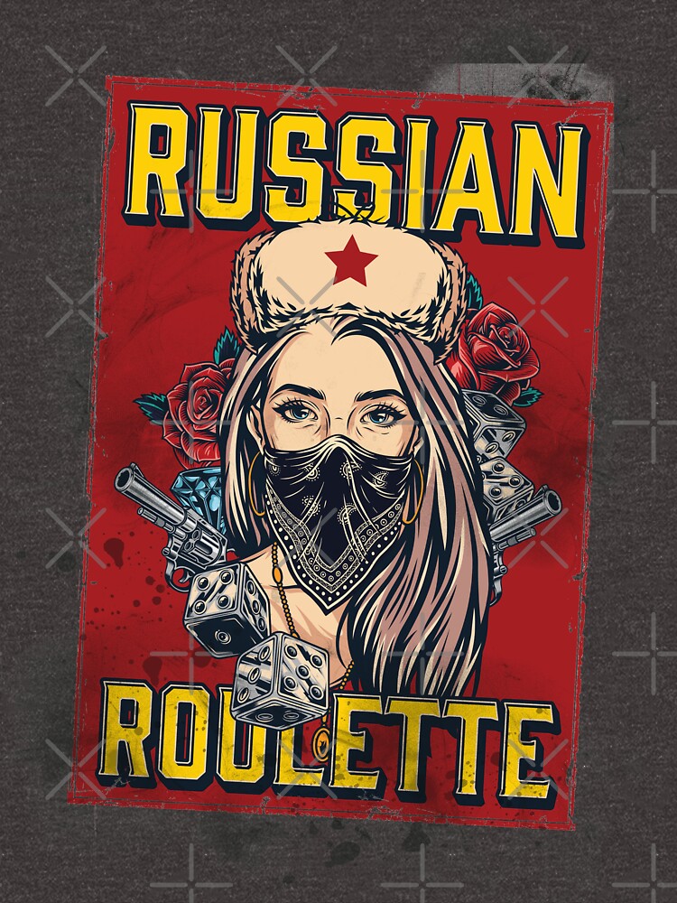 Vintage Accept Russian Roulette T-Shirt