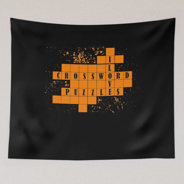 Item preview, I Love Crossword Puzzles, Crossword Puzzle Day designed and sold by Shirtflyer.