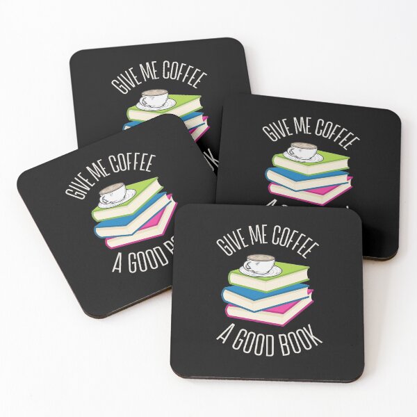 Item preview,  Give Me Coffee And A Good Book designed and sold by Crazy Crow.