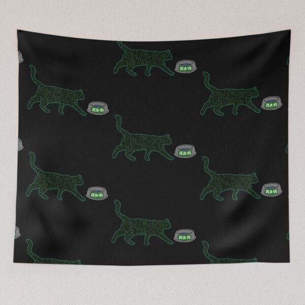 Item preview, Deja-Vu Glitch Cat designed and sold by QlickDesign.
