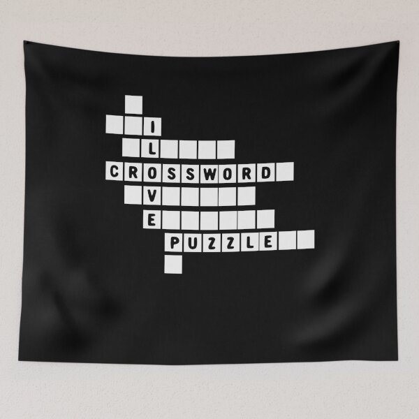 Item preview, I Love Crossword Puzzles, Crossword Puzzle Day designed and sold by Shirtflyer.