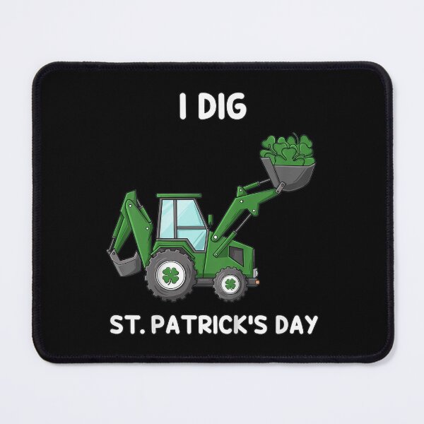 Item preview, Kids I Dig St Patricks Day Shamrocks Tractor Clover Toddlers Boys designed and sold by Shelyapinglasha.