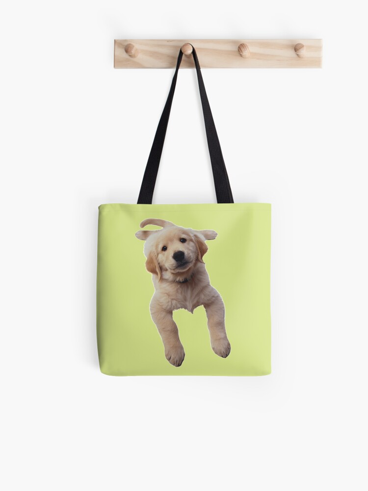 golden retriever tote bag