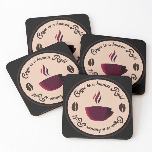 Item preview, Coffee Is a Human Right designed and sold by bdtanghort.