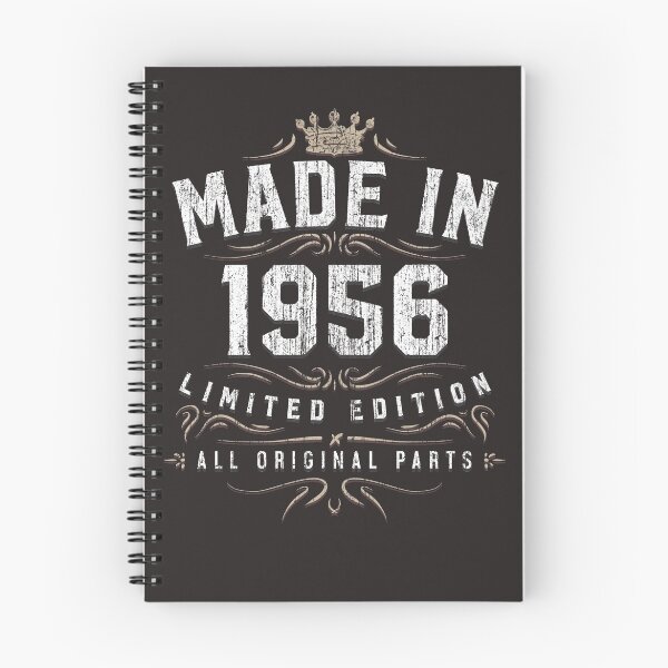 Item preview, Made In 1956 - All Original Parts - Birthday designed and sold by SteamerTees.