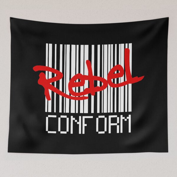 Item preview, REBEL! (don't conform) designed and sold by 2Girls1Shirt.