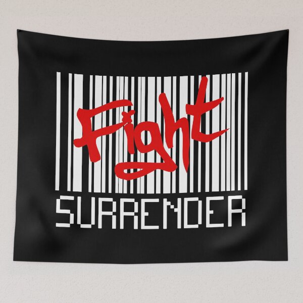 Item preview, FIGHT! (don’t surrender) designed and sold by 2Girls1Shirt.