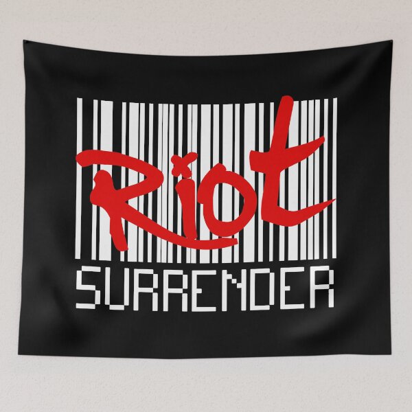 Item preview, RIOT! (don’t surrender) designed and sold by 2Girls1Shirt.