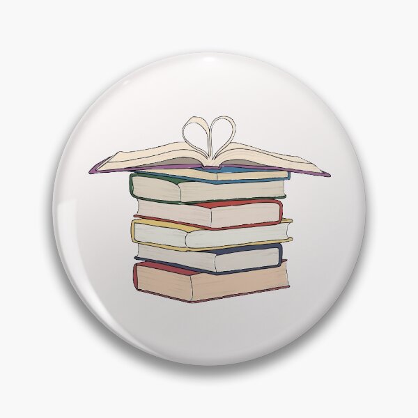 Item preview, Book Stack | Heart-shaped folding paper | Books designed and sold by Mrs-PenLine.