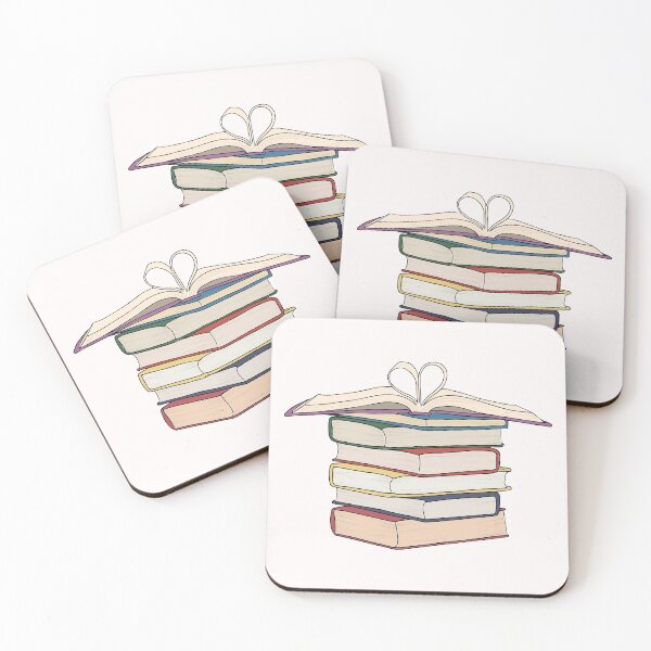 Item preview, Book Stack | Heart-shaped folding paper | Books designed and sold by Mrs-PenLine.