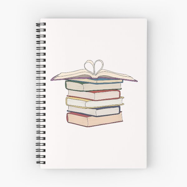Item preview, Book Stack | Heart-shaped folding paper | Books designed and sold by Mrs-PenLine.