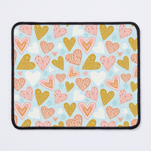 Item preview, Boho Valentine Easter Hearts designed and sold by KrisInStitches.