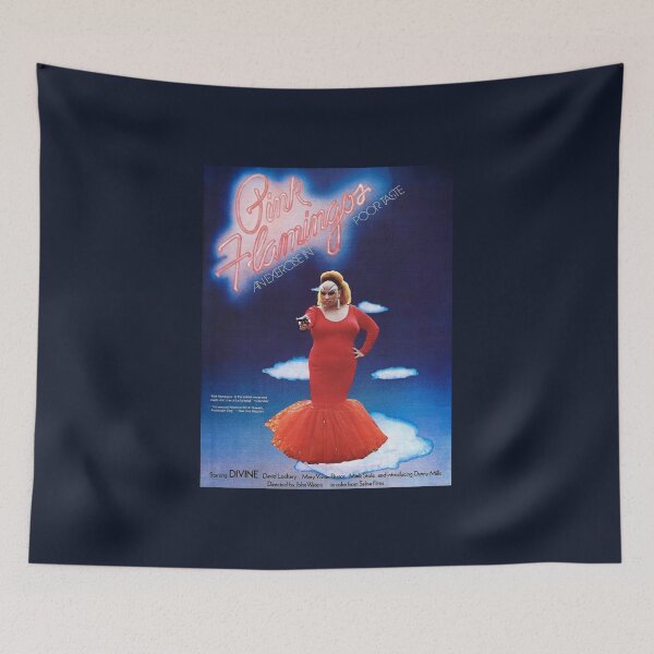 Item preview, Pink Flamingos by John Waters Movie Poster designed and sold by EinsamerBaum.