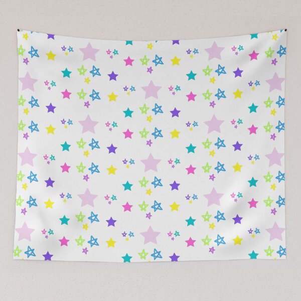 Item preview, Multi colored Rainbow Colors Star pattern designed and sold by jkernz.
