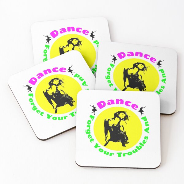 Item preview, Forget Your Troubles And Dance - Inspirational Quotes designed and sold by Delandor.