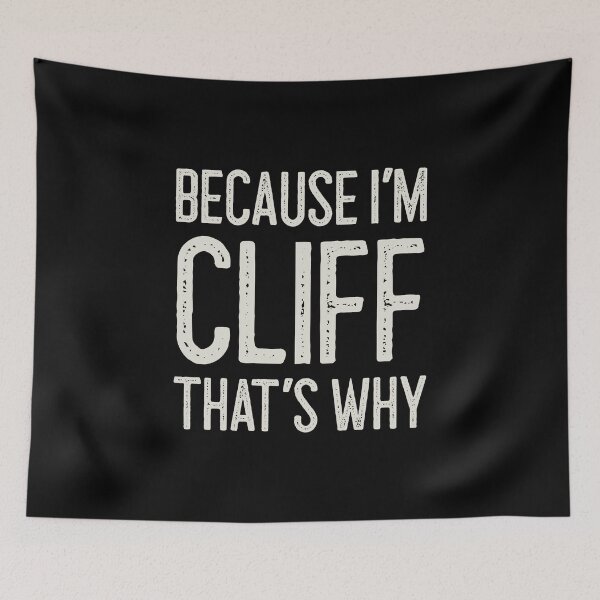 Item preview, Porque soy Cliff, por eso es un nombre personalizado divertido designed and sold by MariosNydras.