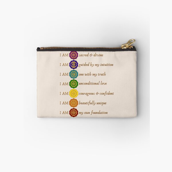 Item preview, I AM CHAKRA AFFIRMATIONS designed and sold by Mercurial Merkaba.