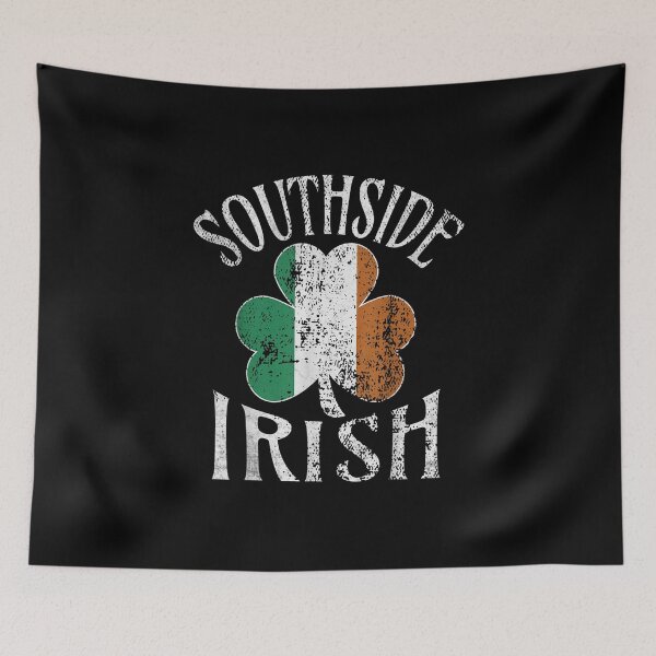 Item preview, Southside Irish Ireland Flag Clover Chicago Irish designed and sold by Shelyapinglasha.
