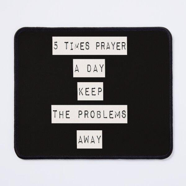 Item preview, 5 Times prayer a Day keep the problems away designed and sold by dimotz182.