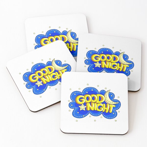Item preview, Good Night Sticker designed and sold by Sticker Vibes.