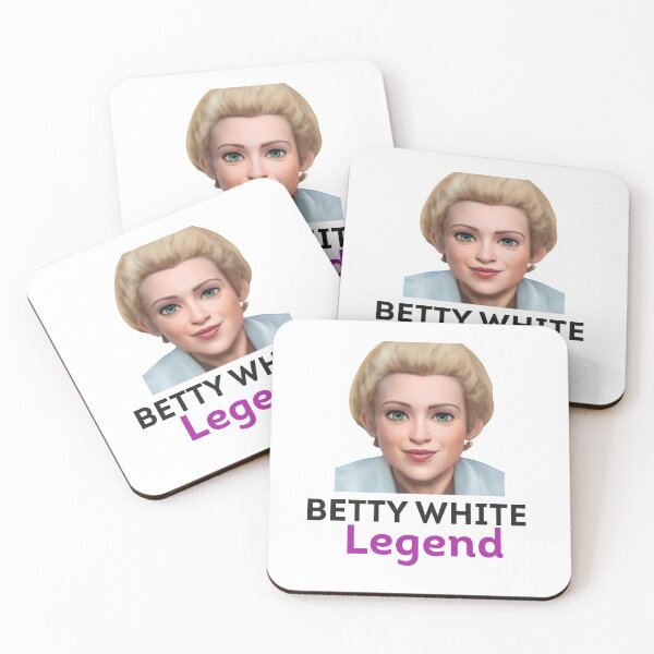 Item preview, Betty White Legend  the Golden Girls designed and sold by SaadEtta.