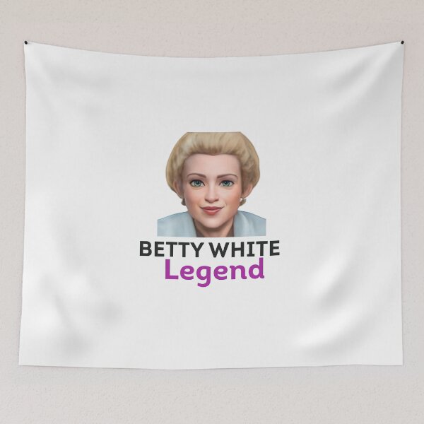 Item preview, Betty White Legend  the Golden Girls designed and sold by SaadEtta.